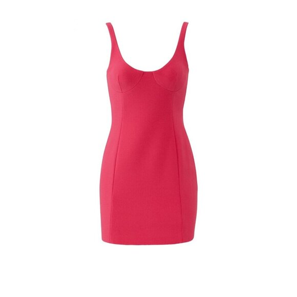Bec + Bridge Dress Woman’s 10 Pink Amelie Magenta Sleeveless Bodycon Mini Slip - Picture 1 of 9